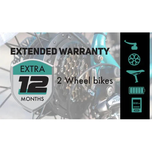 Extended Warranty-2 Wheel Bikes-Extra 12 Months
