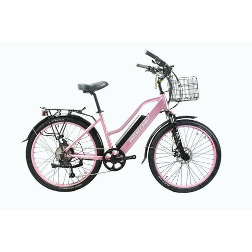 Bubblegum Pink X-Treme Catalina Electric Beach Cruiser Bike