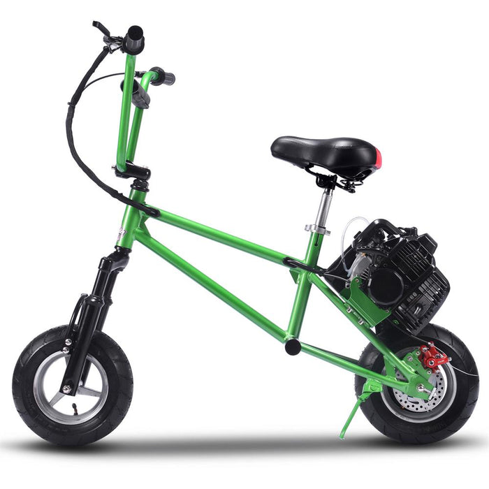 MotoTec 49cc Gas Mini Bike V2 Green