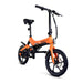 Orange Jupiter Discovery X5 Electric Bike