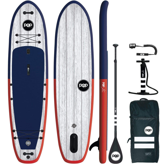 POP 11'6 El Capitan Blue/Red Inflatable Paddleboard