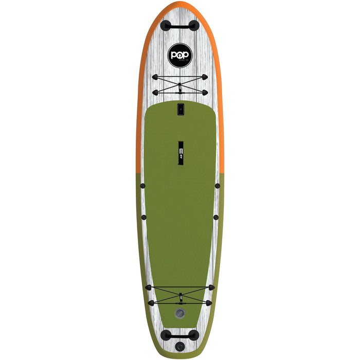 POP 11'6 El Capitan Green/Orange Paddleboard